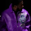 Pelle Pelle ChiTown Purple Leather Jacket