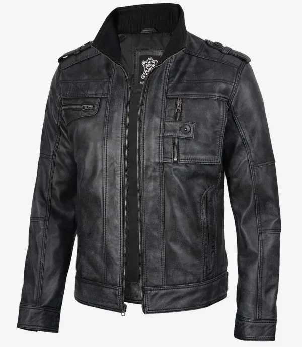 Mens_classic_black_leather_biker_jacket