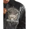 Pelle Pelle Grandmaster Black Plush Leather Jacket