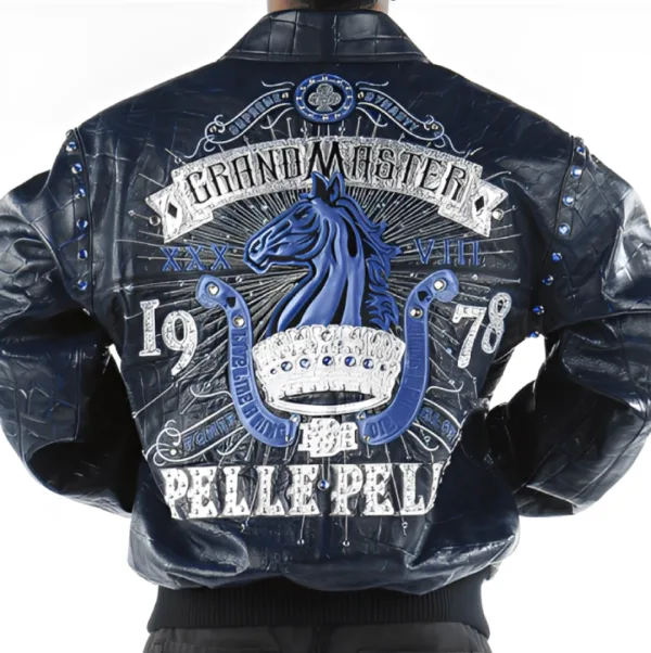 Pelle-Pelle-Grandmaster-Blue-Leather-Jacket