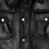Slim-fit-black-leather-jacket-for-women