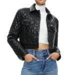 Womens-quilted-cropped-jacket