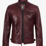 mens_maroon_leather_biker_jacket