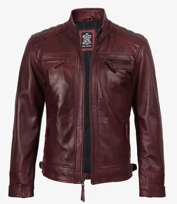 mens_maroon_leather_biker_jacket
