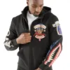 Pelle Pelle Black American Bruiser MB Jacket